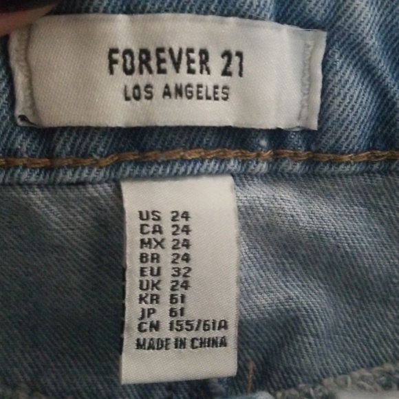 Forever 21Jean skirt - Picture 2 of 2